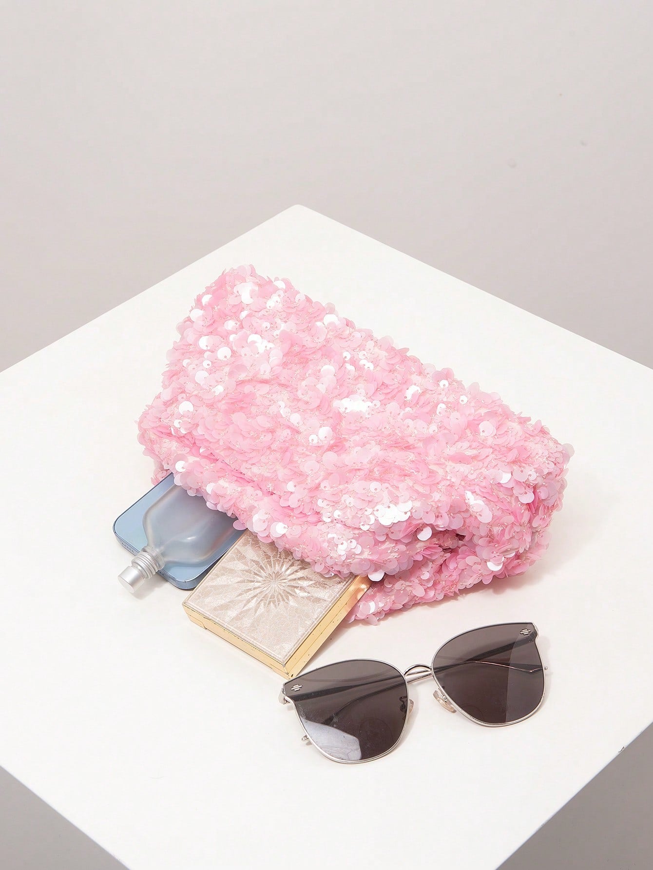 Sequin Clutch Bag