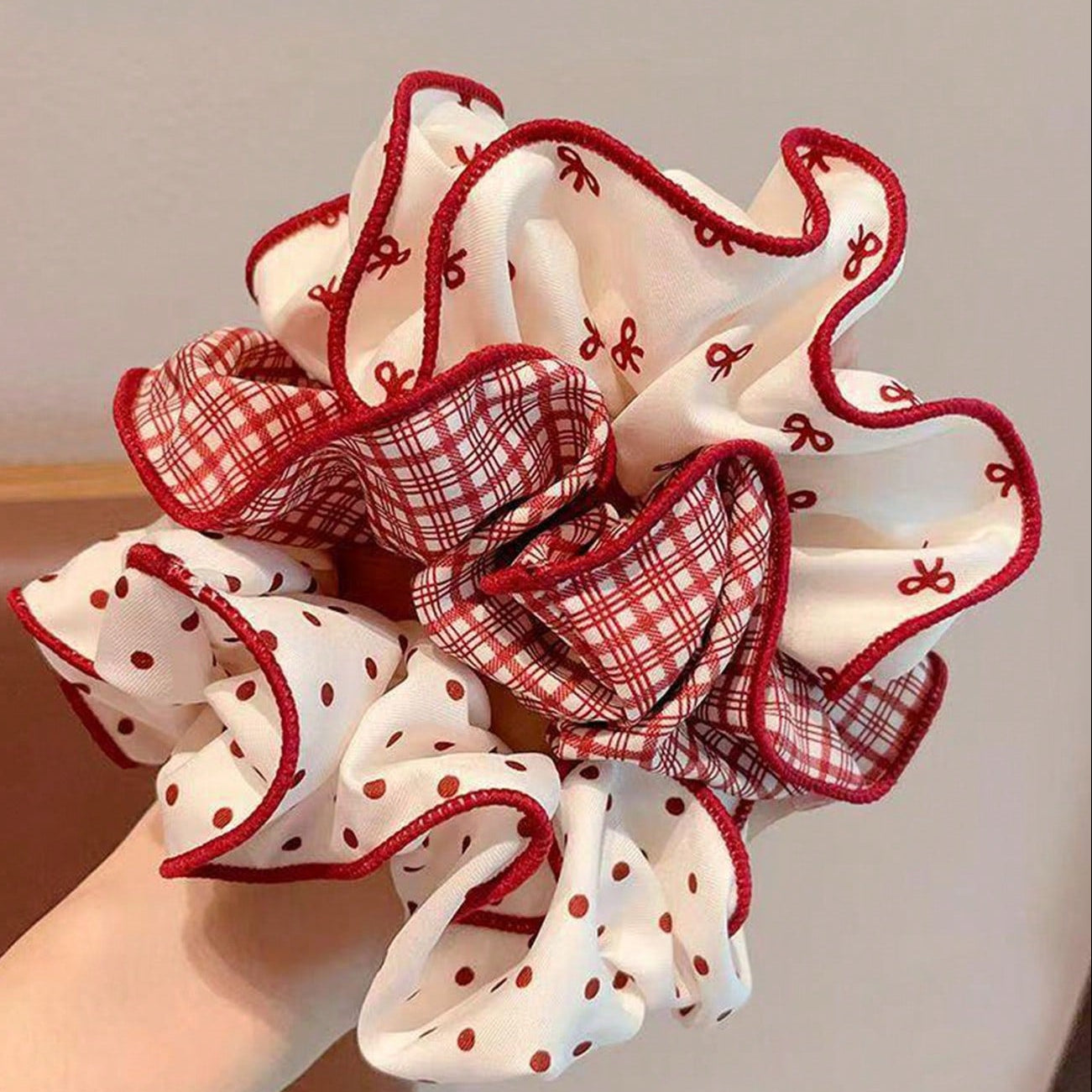 Floral Scrunchie Set