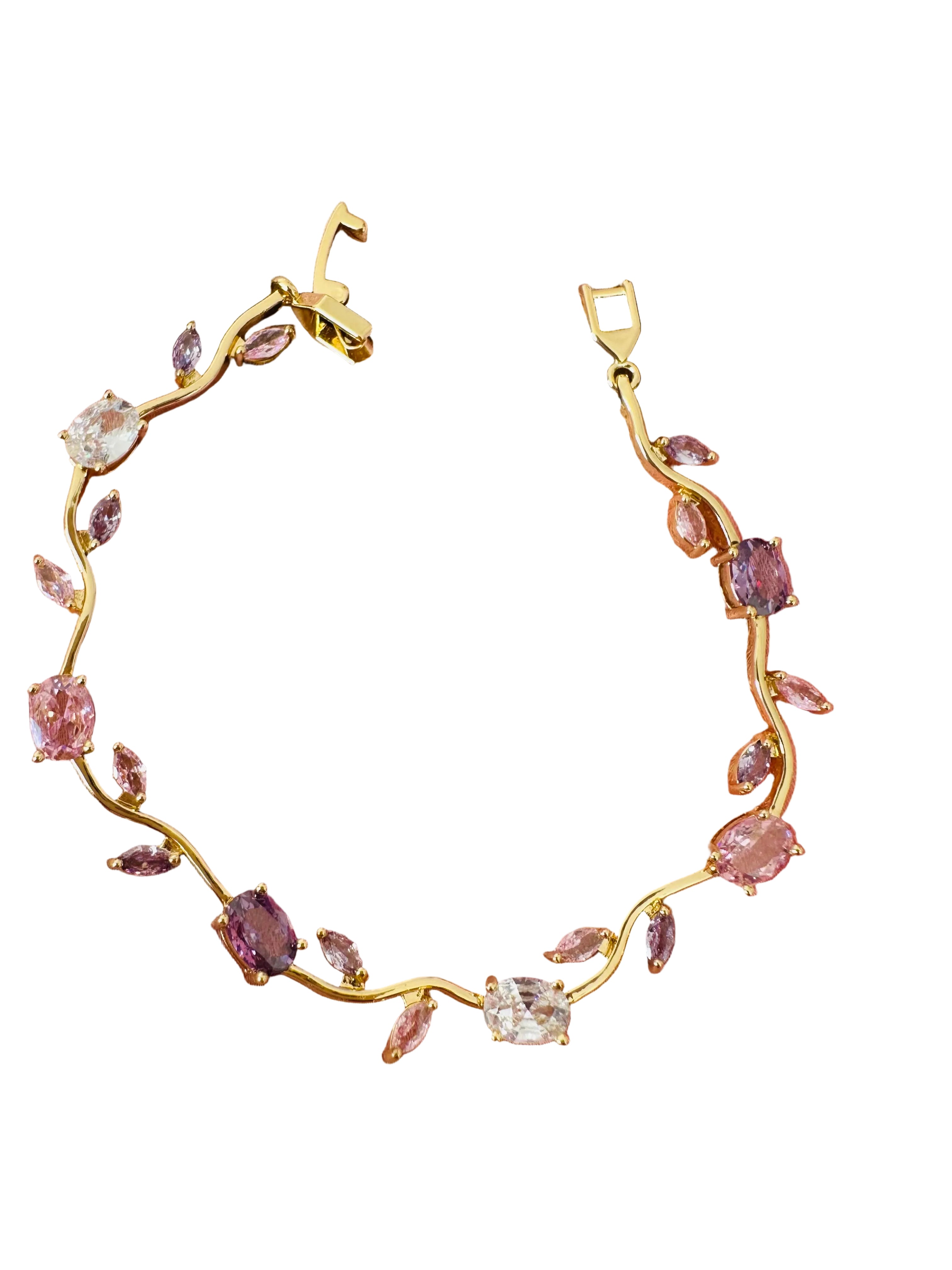 Pink Rose Bracelet