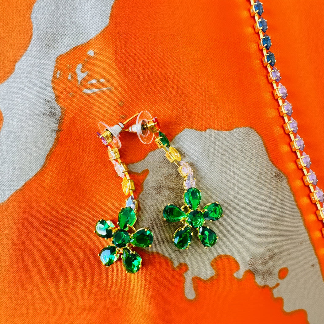 Flower Necklace Set