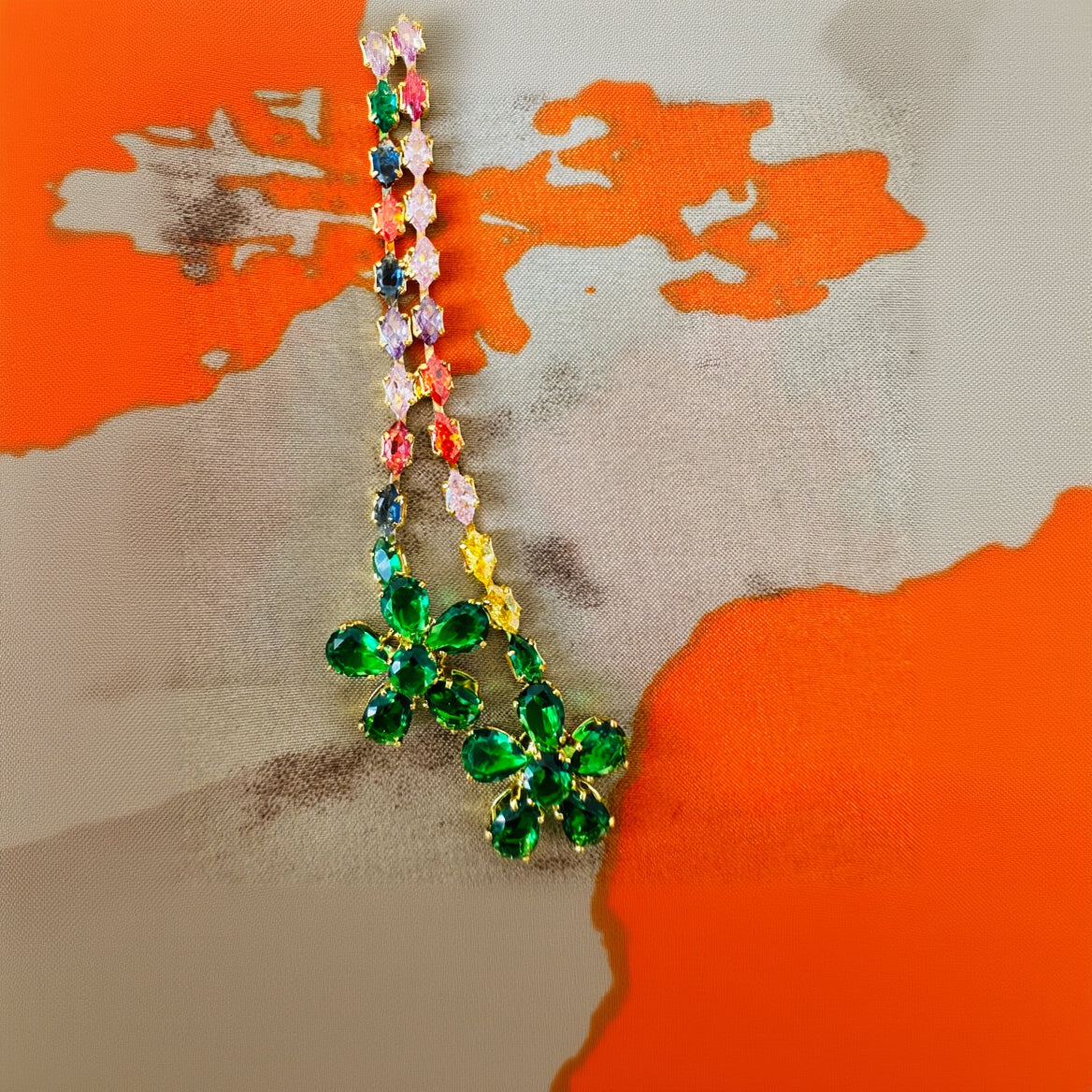Flower Necklace Set