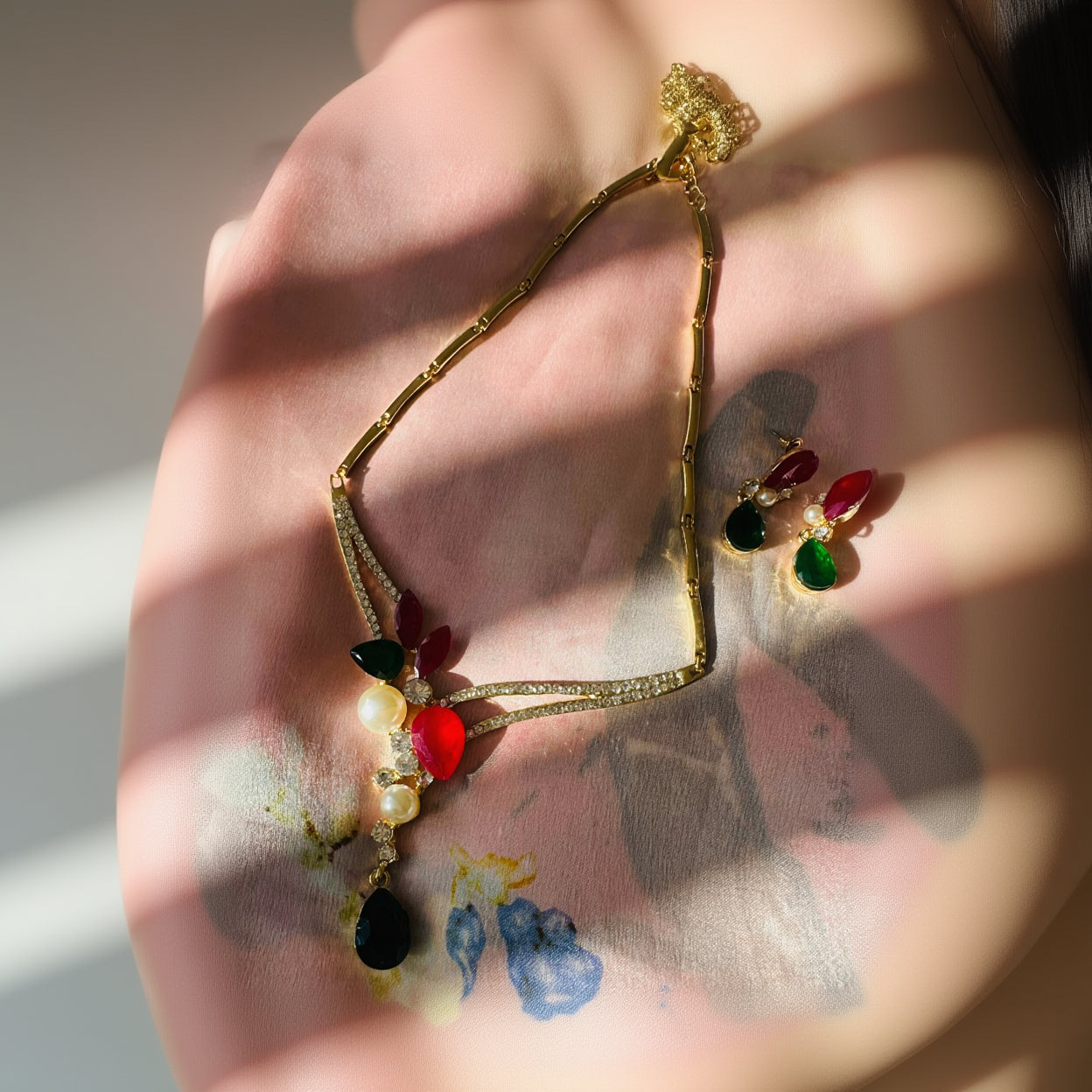 Water-Drop Necklace Set