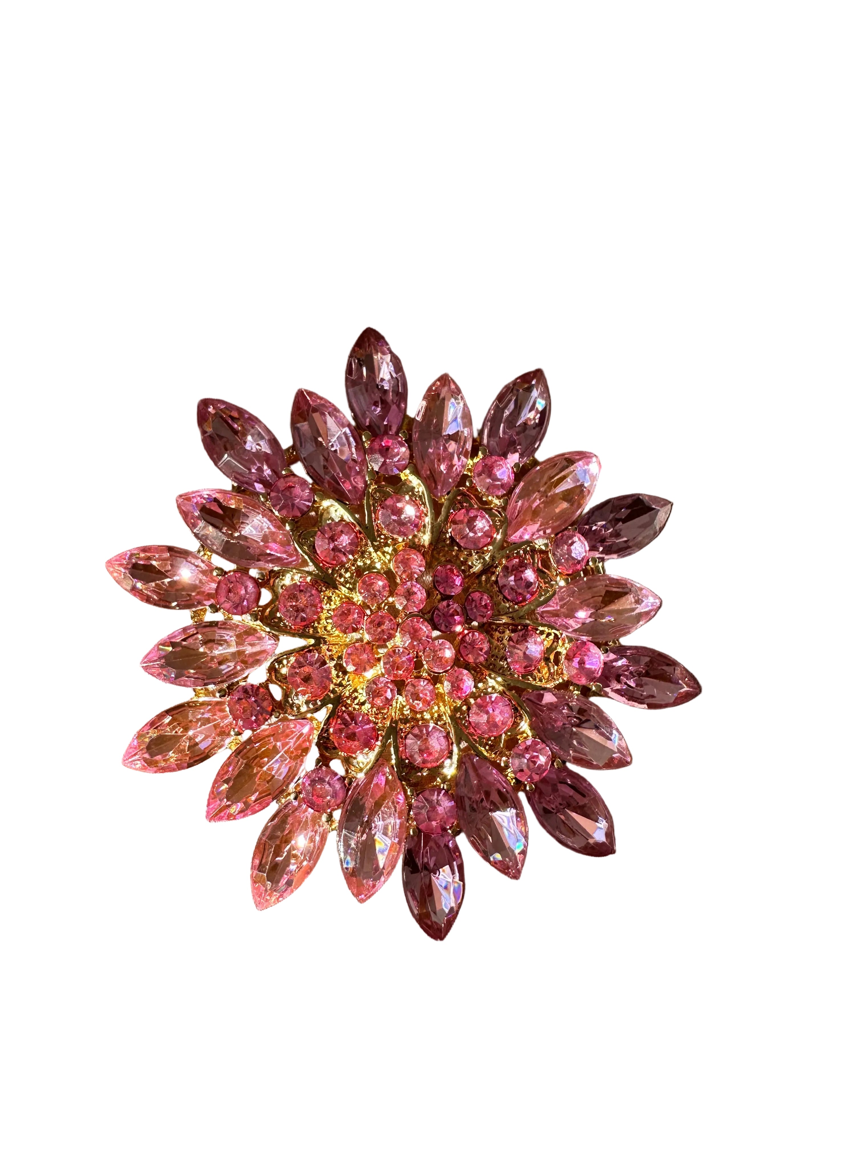 Crystal Brooch Pin