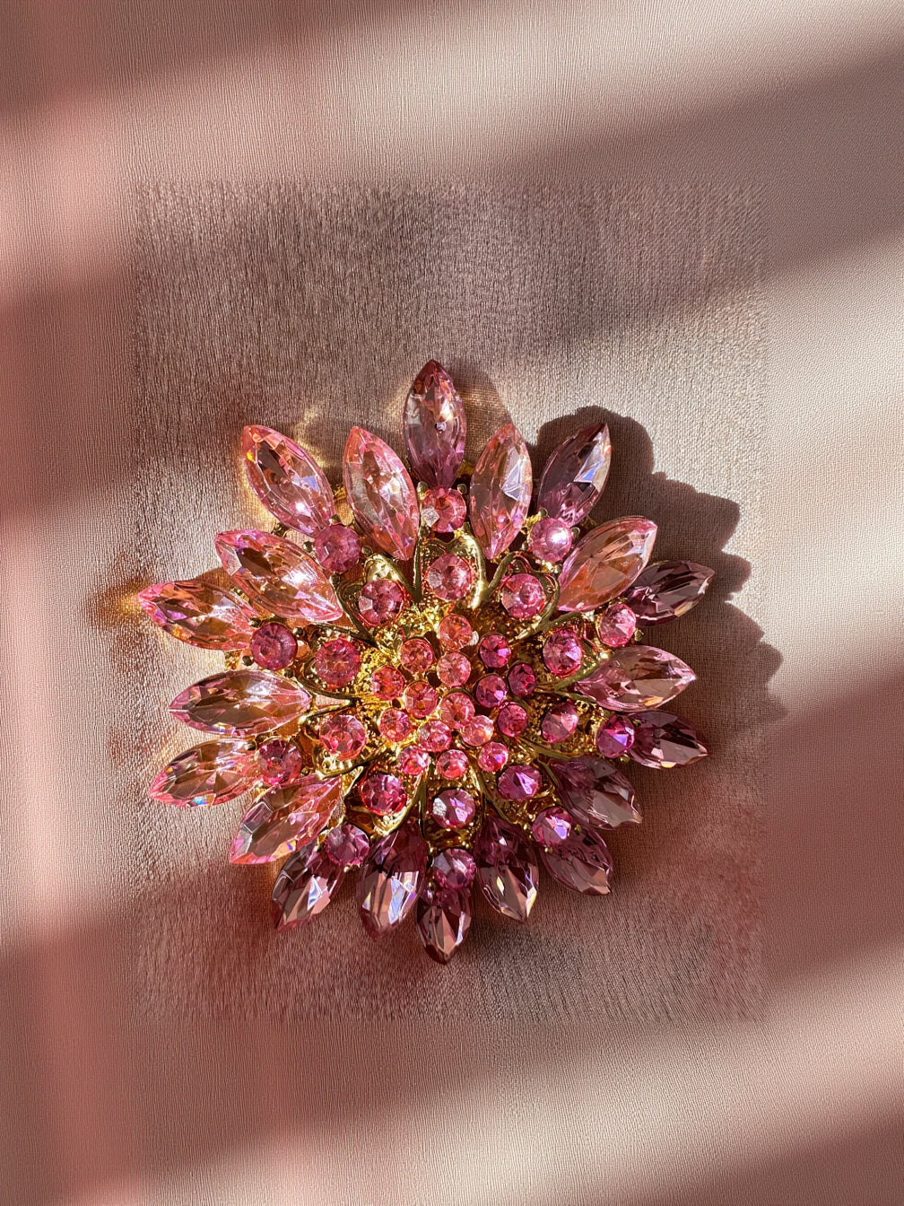 Crystal Brooch Pin