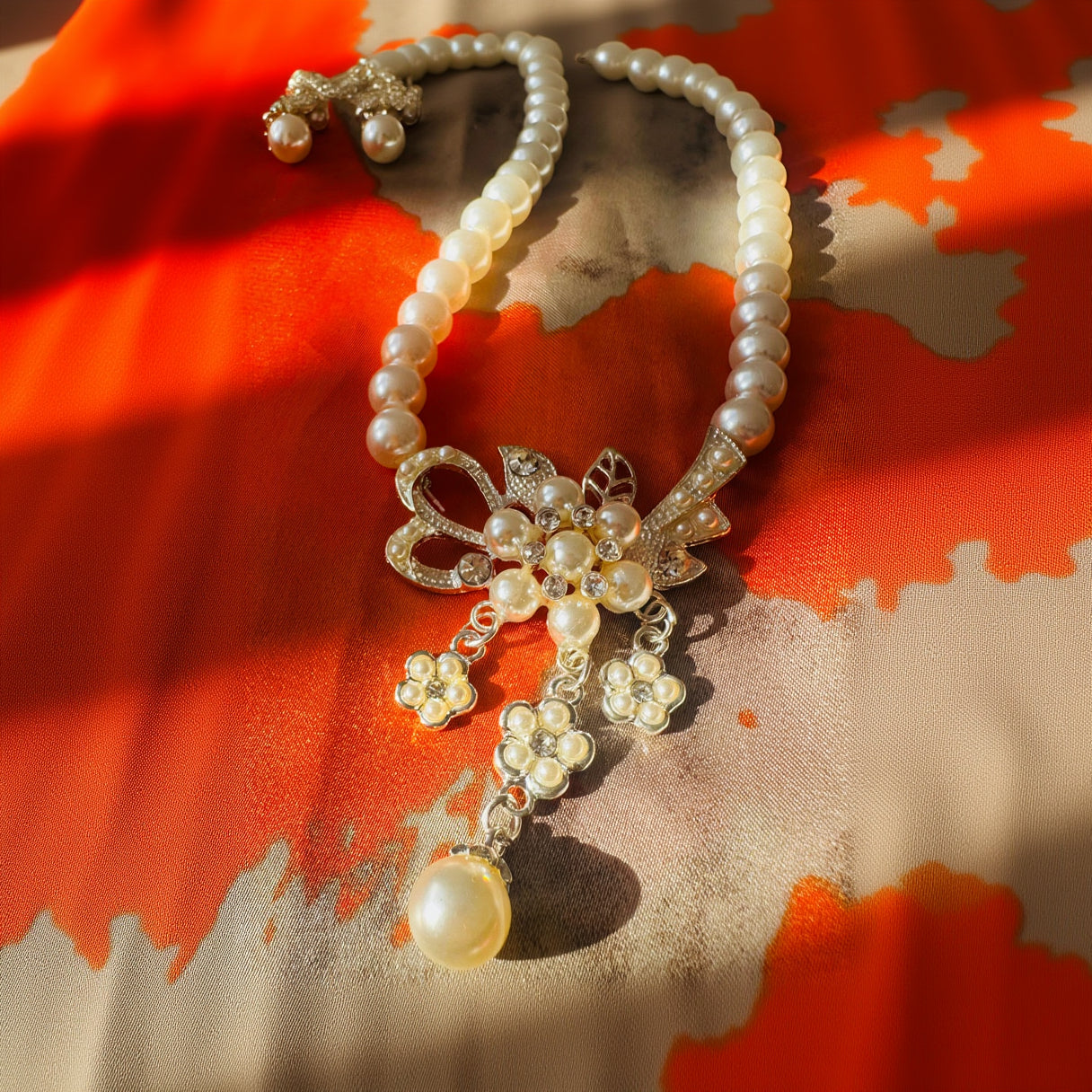 Pearl Necklace Set