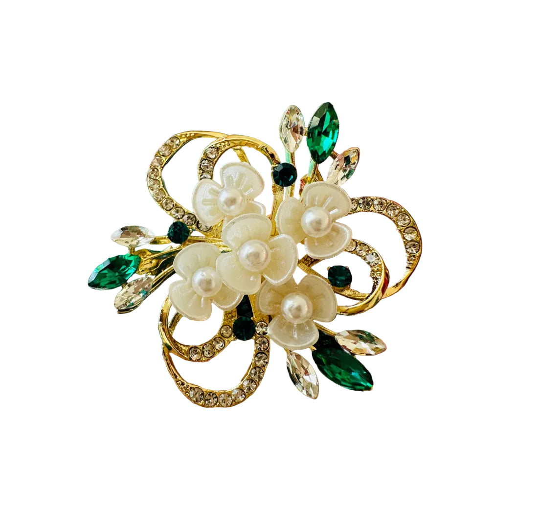 Flower Brooch Pin
