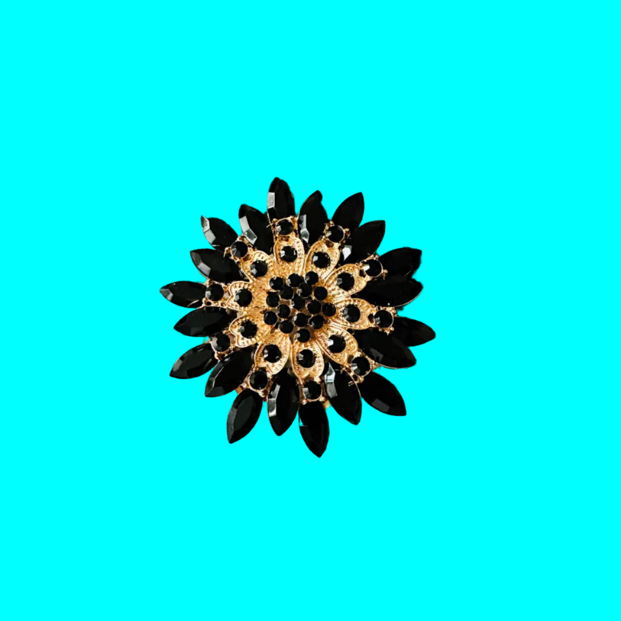 Sunflower Brooch Pin
