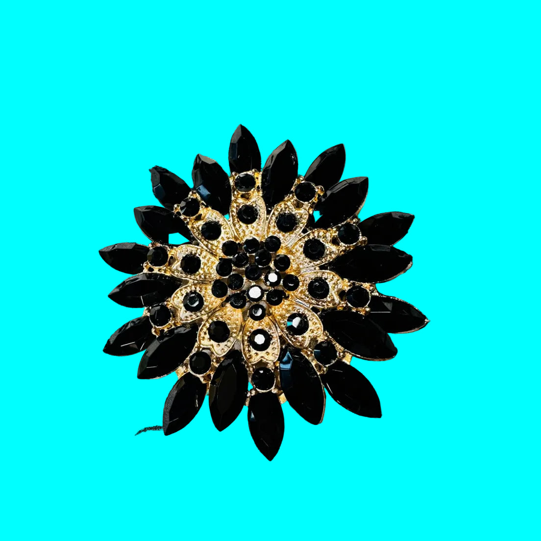 Sunflower Brooch Pin
