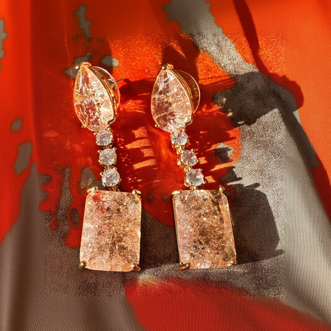 Crystal Drop Earring