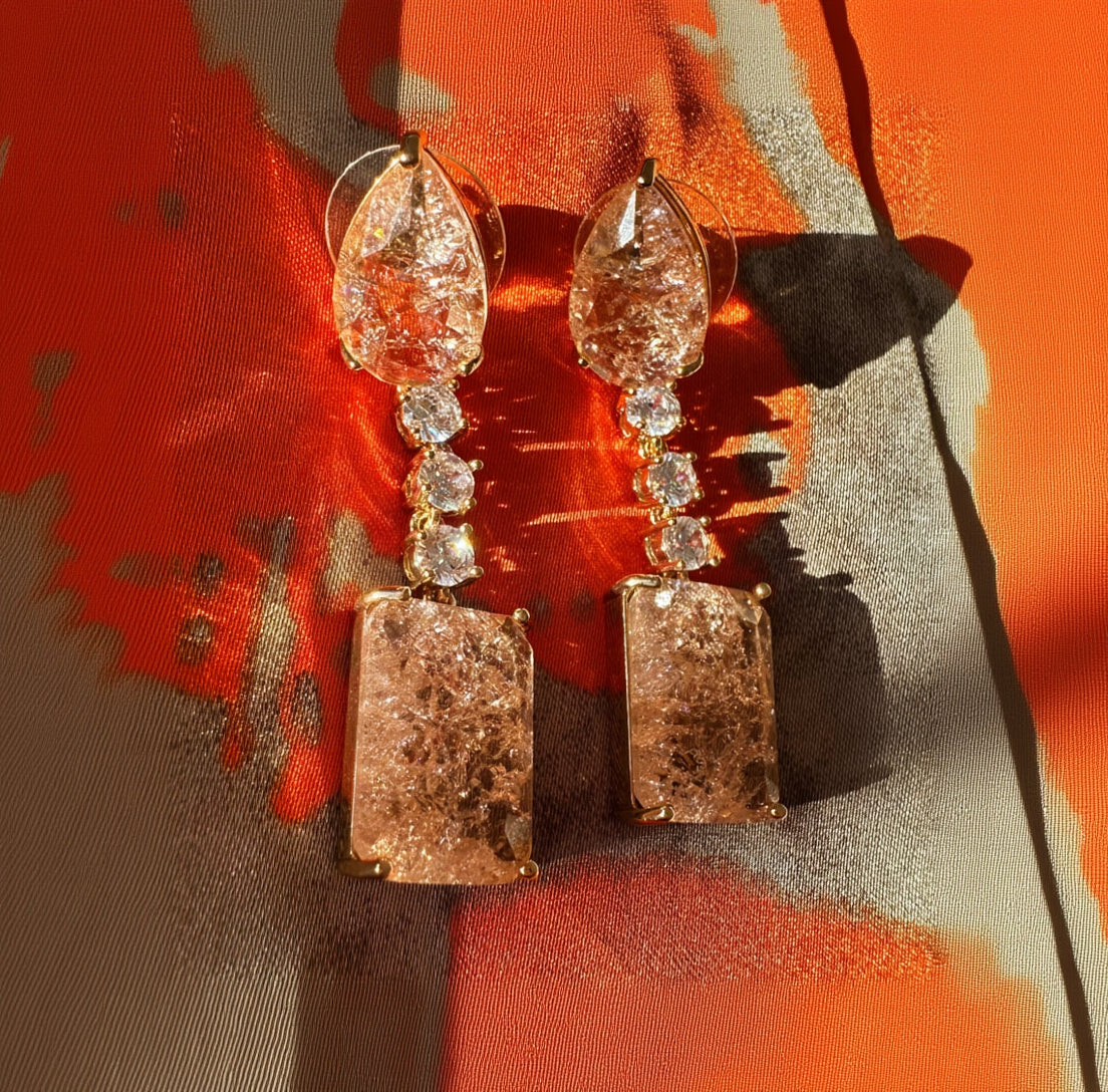 Crystal Drop Earring