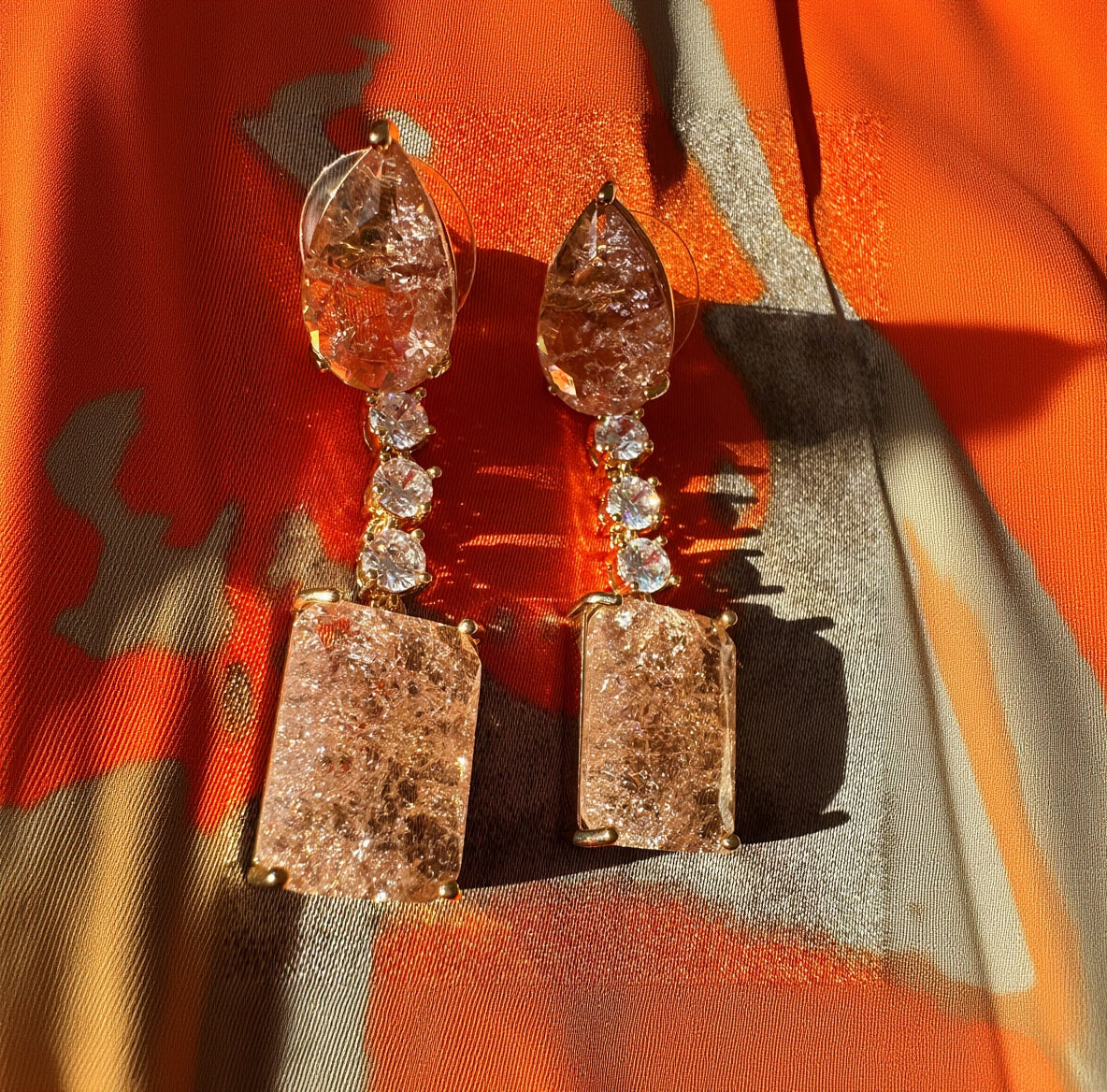 Crystal Drop Earring