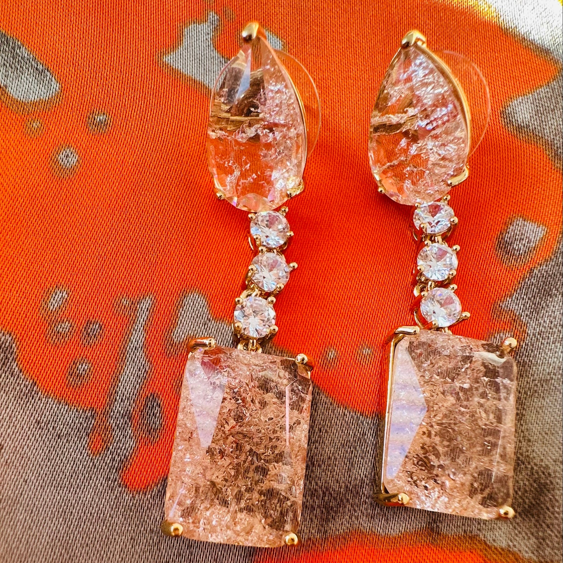 Crystal Drop Earring