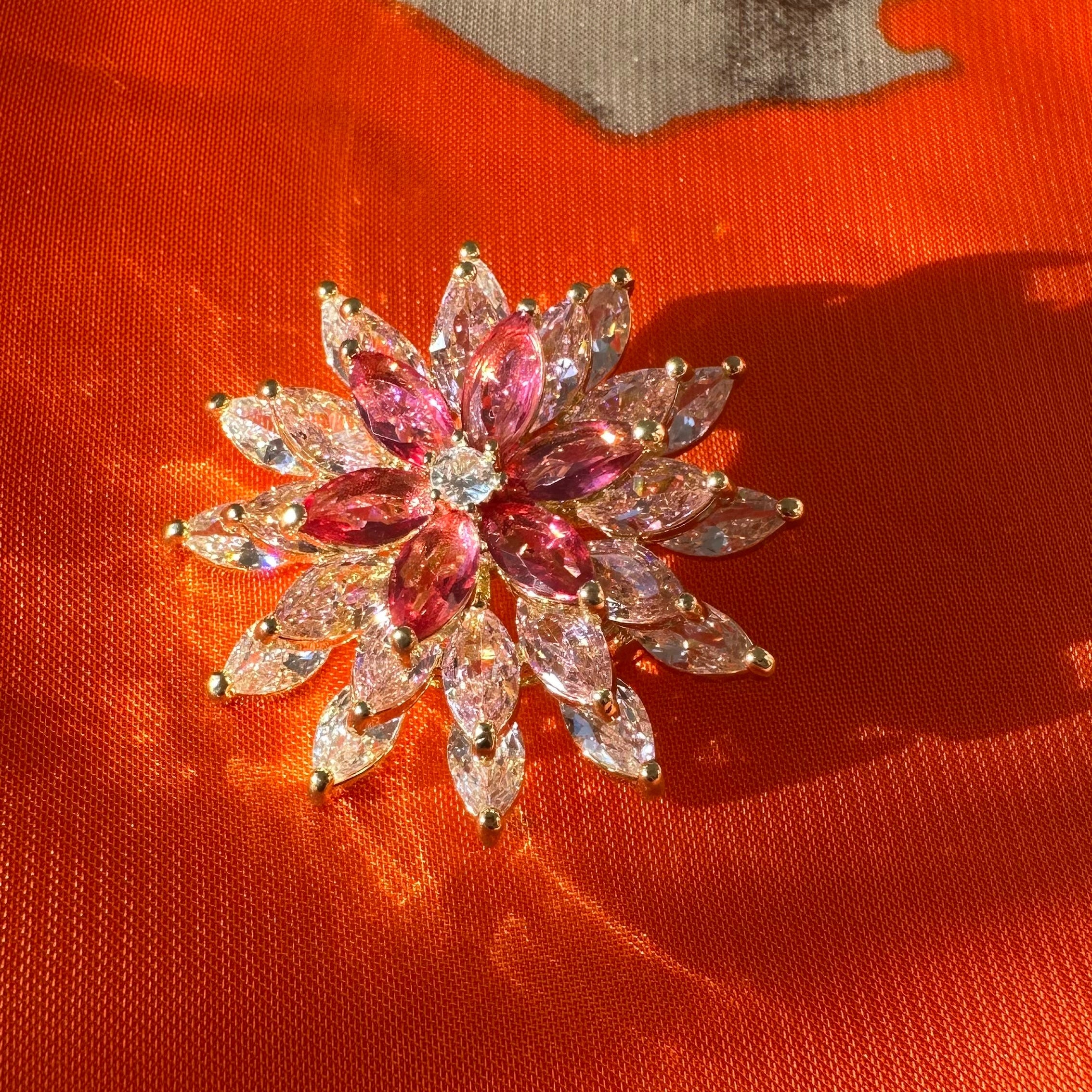 Snowflake Brooch Pin