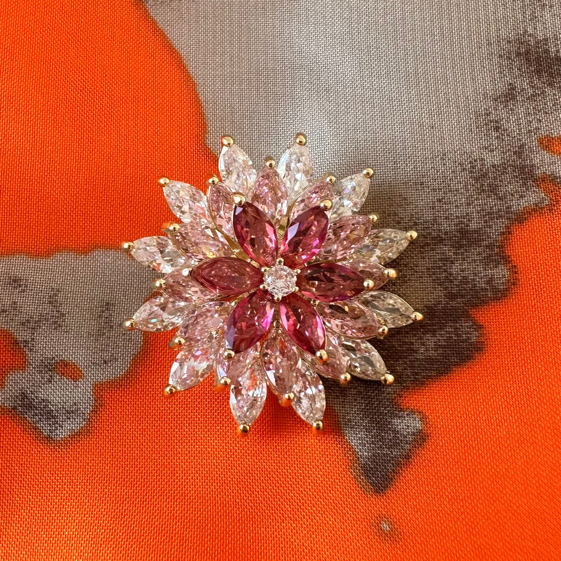 Snowflake Brooch Pin