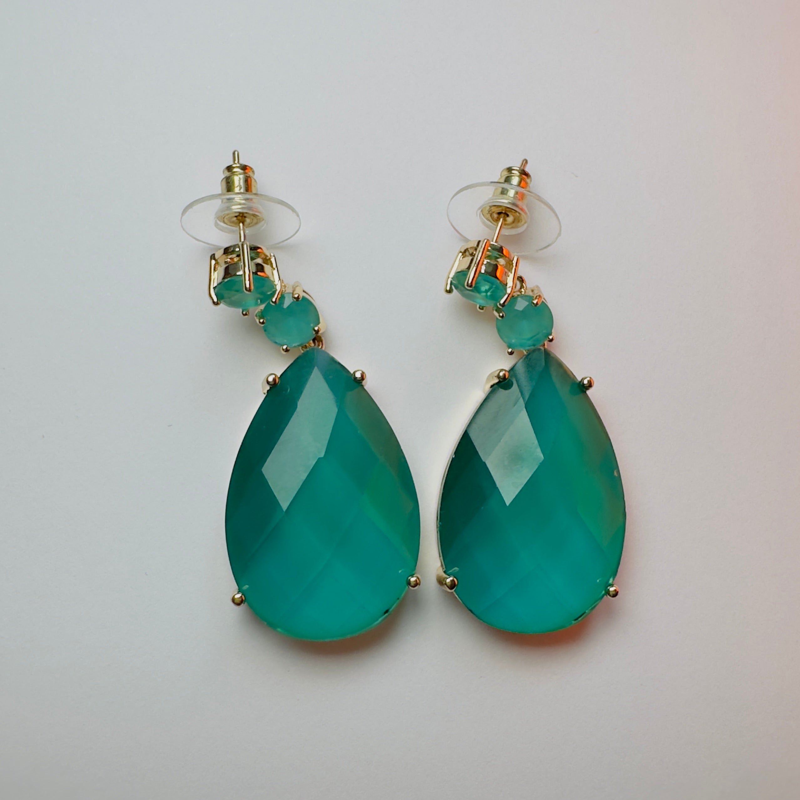 Emerald Drop Earring