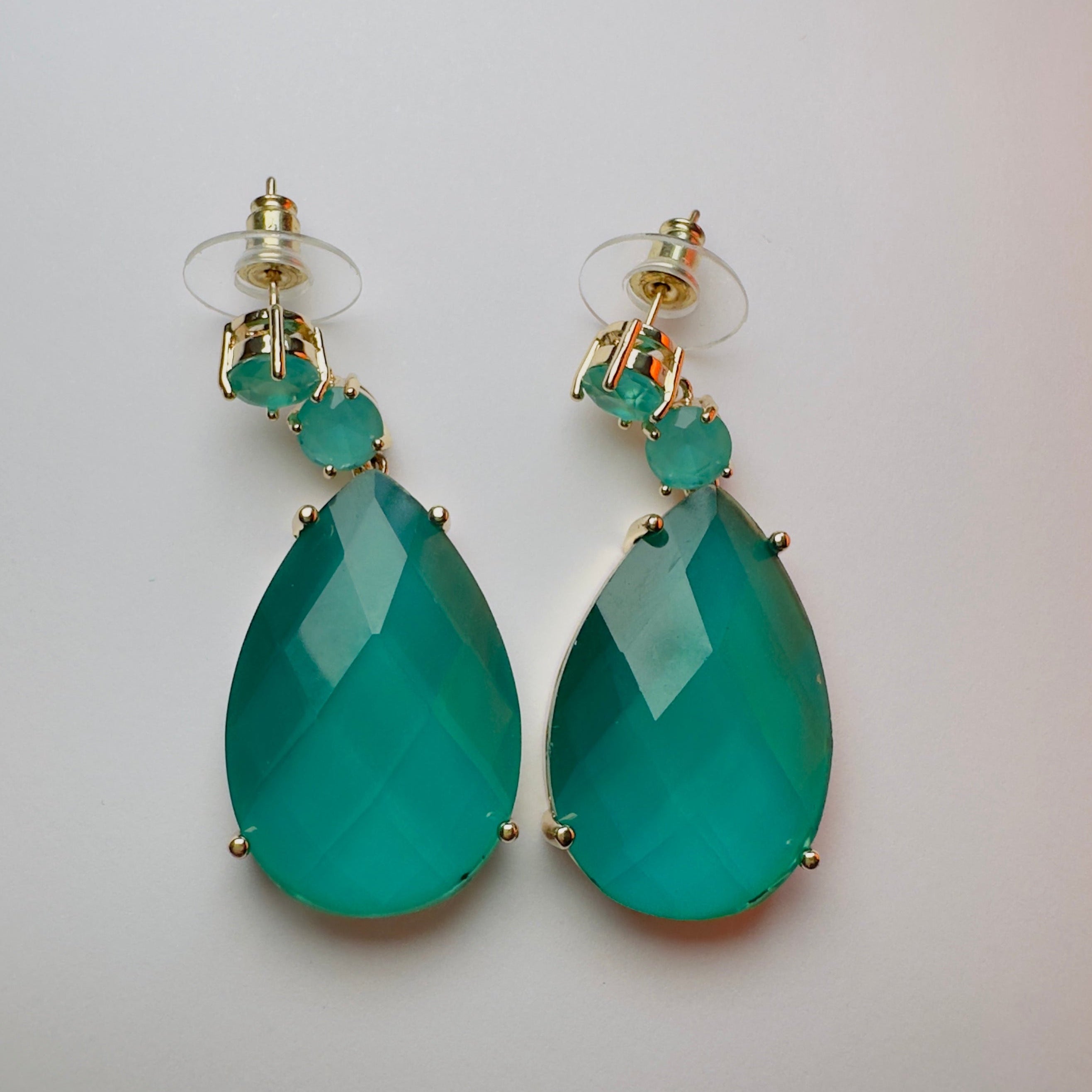 Emerald Drop Earring