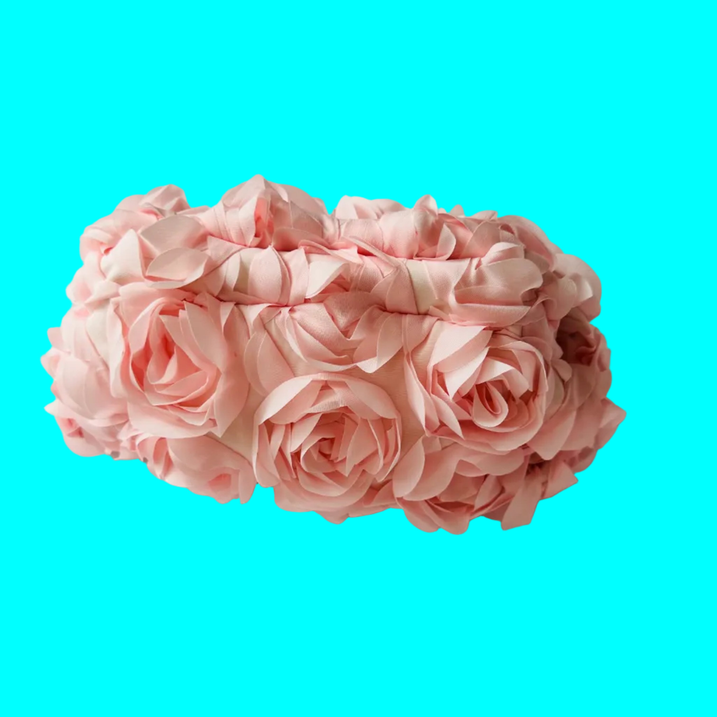 Rose Pattern Clutch