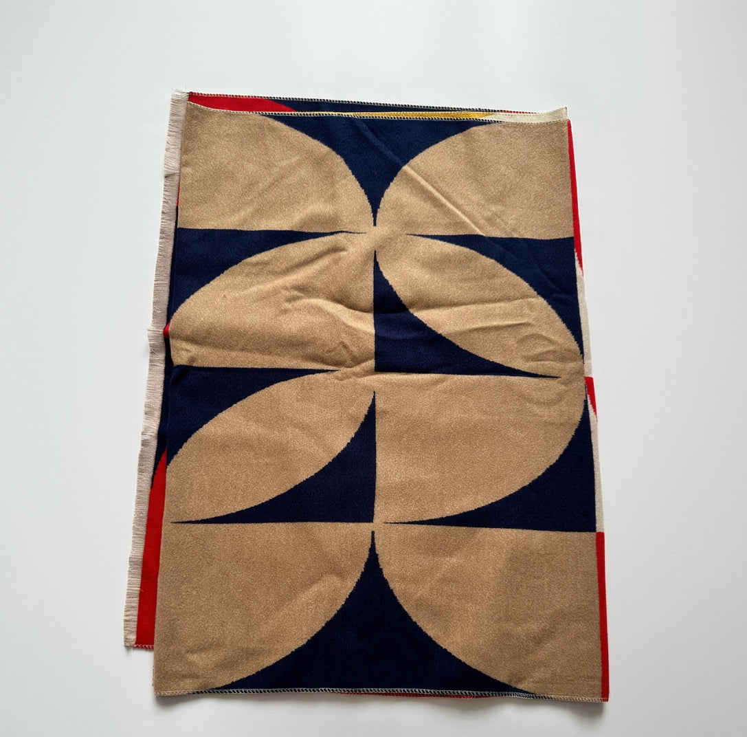 Jacquard Faux Cashmere Scarf