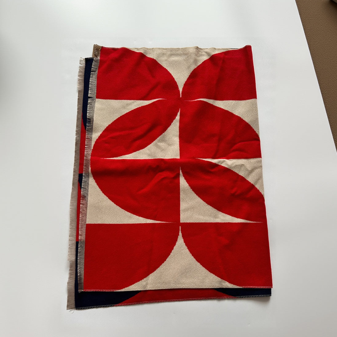 Jacquard Faux Cashmere Scarf