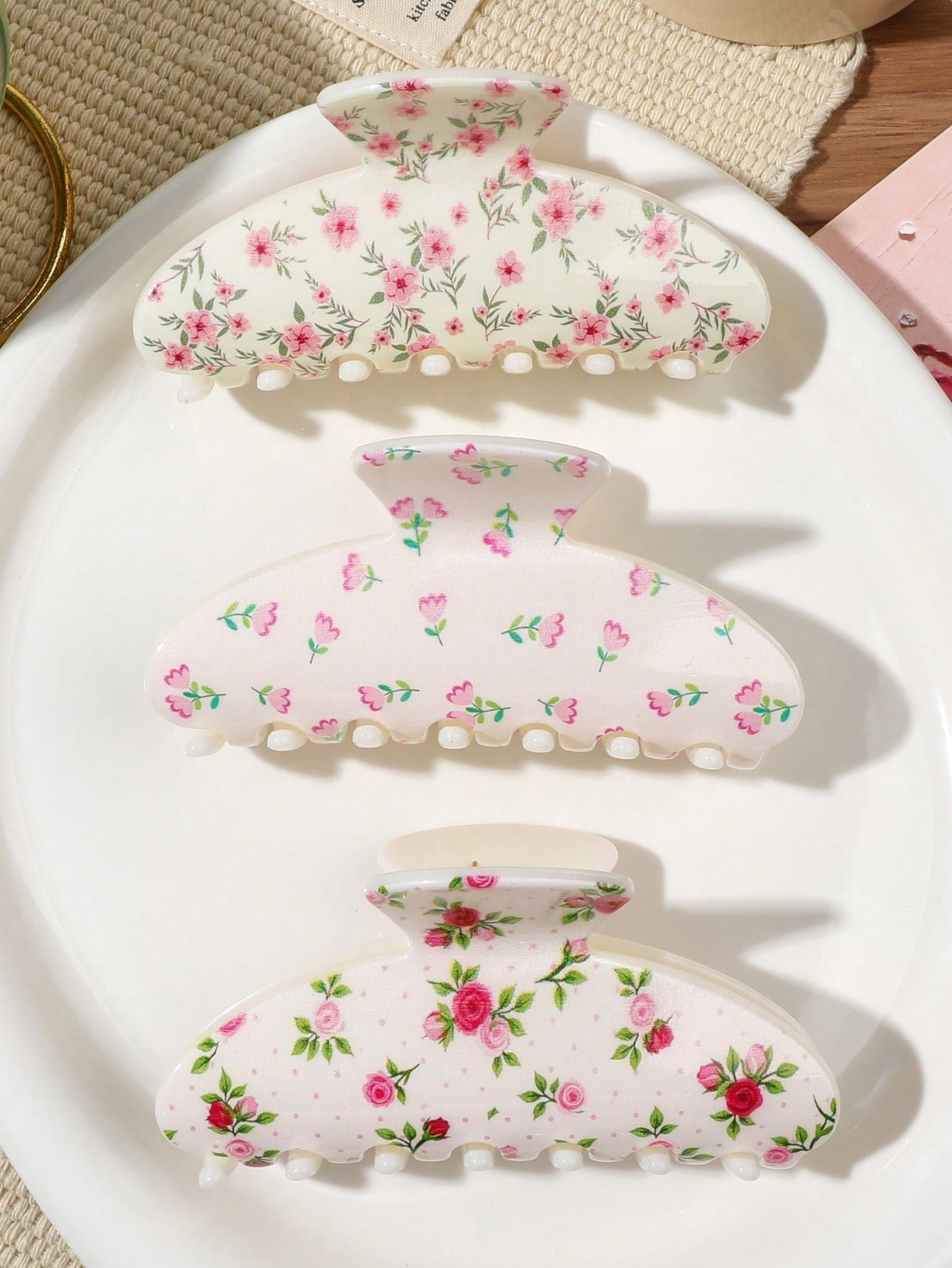 Floral Hair Clip